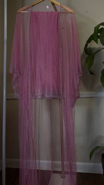 Transparent Abaya Open Abaya