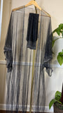 Transparent Abaya Open Abaya