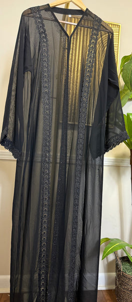 Transparent Abaya