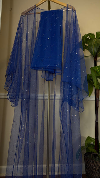 Transparent Abaya Open Abaya