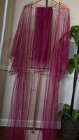 Transparent Abaya Open Abaya