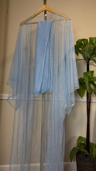 Transparent Abaya Open Abaya
