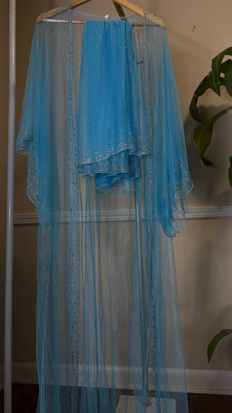 Transparent Abaya Open Abaya