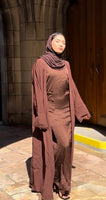 Mona Three Piece Abaya