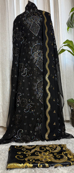 Embroidery Chiffon Dirac Set