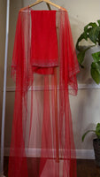 Transparent Abaya Open Abaya