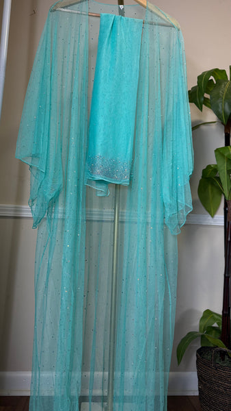 Transparent Abaya Open Abaya