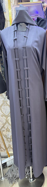 Gray Samra Abaya
