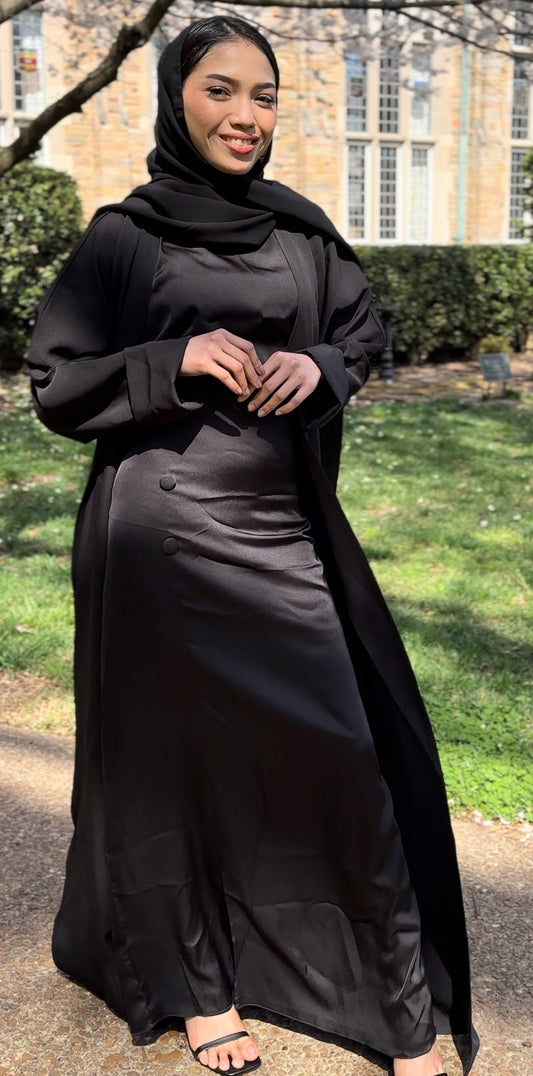 Mona Three Piece Abaya