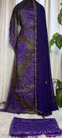 Shimmer chiffon Dirac Set