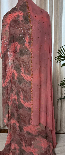 Shimmer chiffon Dirac Set