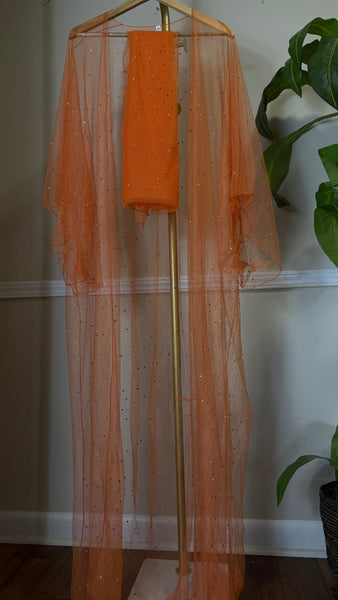 Transparent Abaya Open Abaya