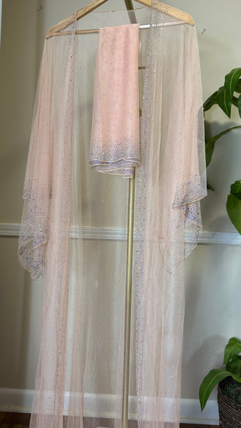 Transparent Abaya Open Abaya