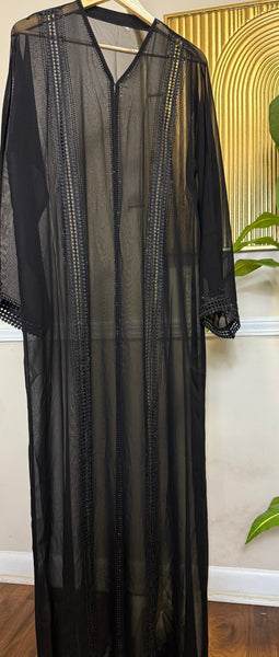 Transparent Abaya