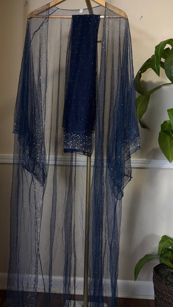 Transparent Abaya Open Abaya