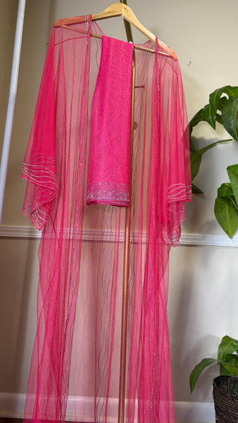 Transparent Abaya Open Abaya