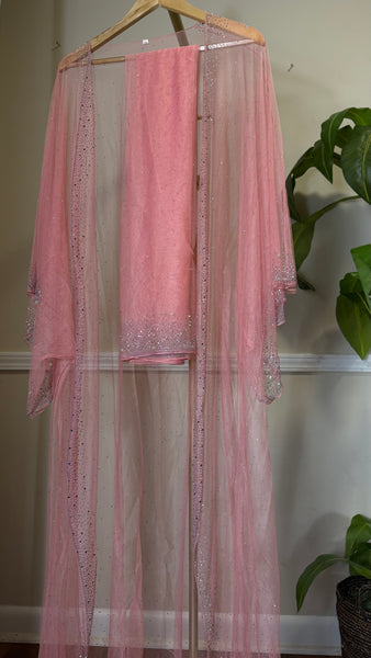 Transparent Abaya Open Abaya