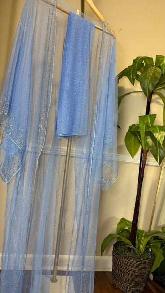 Transparent Abaya Open Abaya