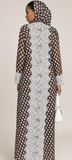 Polka Dot Abaya