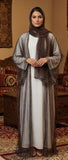 Transparent Abaya Open Abaya