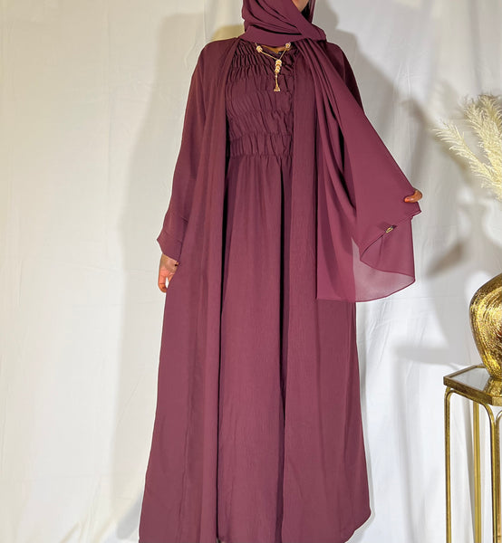 Pleated Abaya