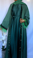 Diamond 3 piece Abaya