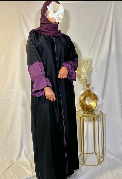 Ruffled Sleeve Abaya