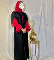 Ruffled Sleeve Abaya