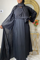 Black Pleated dress