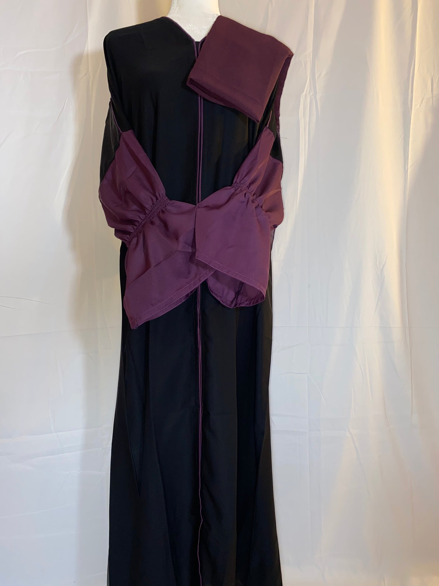 Ruffled Sleeve Abaya