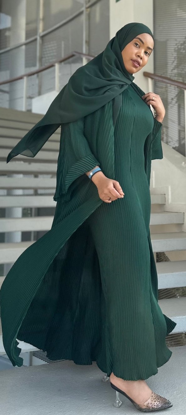 Anisa Three Piece Abaya Set