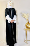 Ruffled Sleeve Abaya