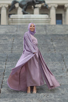 Malika Three  Piece Abaya