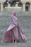 Malika Three  Piece Abaya